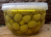 Oliven, groß,  gefüllt mit Chili 1000 gr