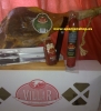 Set  Jamon Serrano, ganze Hinterkeule mind. 6,0kg+Wurst+St�nder+Messer