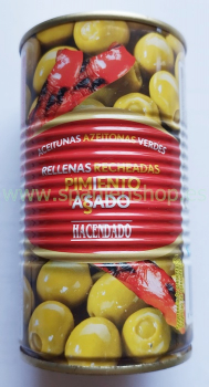 Hacendado Oliven gefüllt mit Paprika, 350 gr