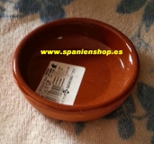 Bowl (Cazuela) made of clay enamelled 12 x 2cm high