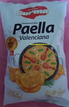 Potato chips with Paella taste