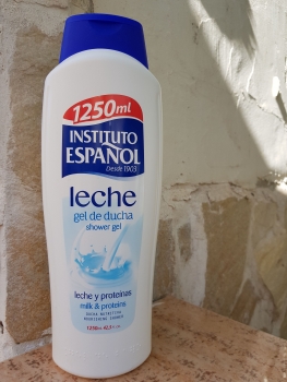 Duschgel mit Milch + Proteinen feuchtigkeitsspendend von Instituto Español 1250 ml