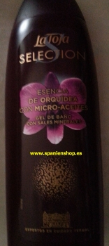 La Toja Shower Gel Orchidee and Sales minerales á 500 ml