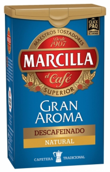 Marcilla entkoffeiniert natural, gemahlen, 200gr.