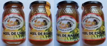 Bee honey, different types, 500 gr.
