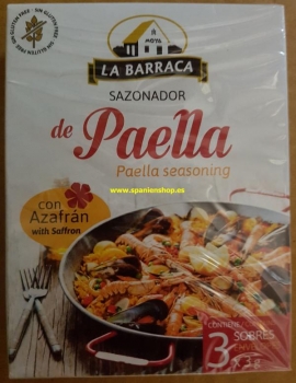 Especias para paella, pack de 3.