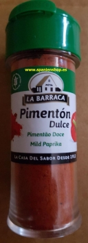 La Barraca Pimentón Dulce 25 g