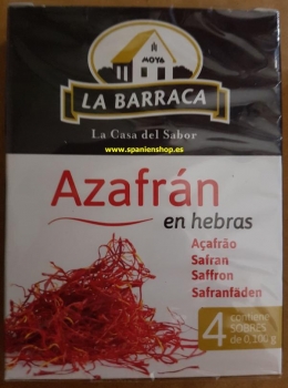 La Barraca Safran in ganzen Fäden