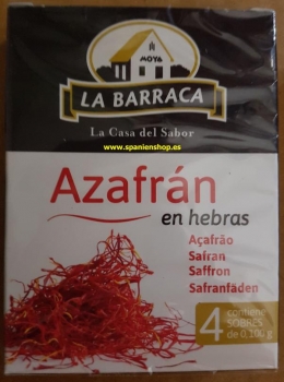 Azafrán en hilos - 4 Sobres