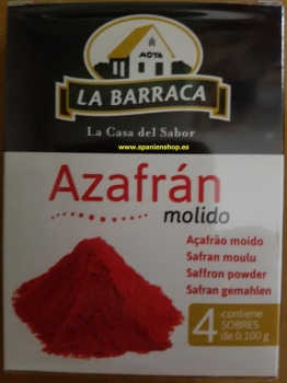 La Barraca Safran gemahlen