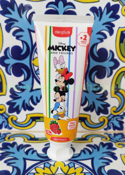 Deliplus Toothpaste for children + 2 years, strawberry flavour, 75 ml