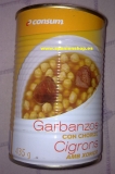 Garbanzos con Chorizo 435gr. Tin