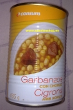 Garbanzos con Chorizo. Lata de 435gr