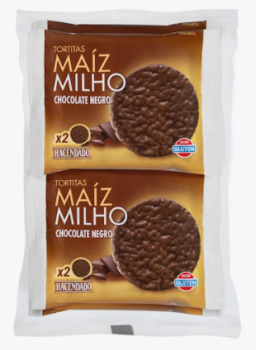 Hacendado Maisfladen mit dunkler Schokolade, 130 g