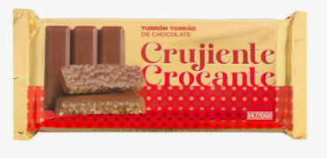 Hacendado Turron mit Knusperreis, 250gr