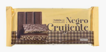 Turron Negro Crujiente 200gr. MD