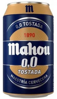 MAHOU 0,0 TOSTADA - Bodega Vidal