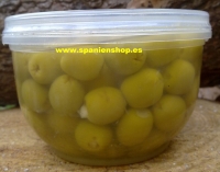 Oliven gefüllt mit Serrano Schinken 500 gr