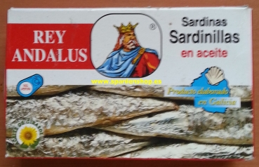 Sardinen in Sonnenblumenoel - 110gr. Pack