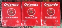 Tomate frito aceite de girasol, ORLANDO 3x210gr.