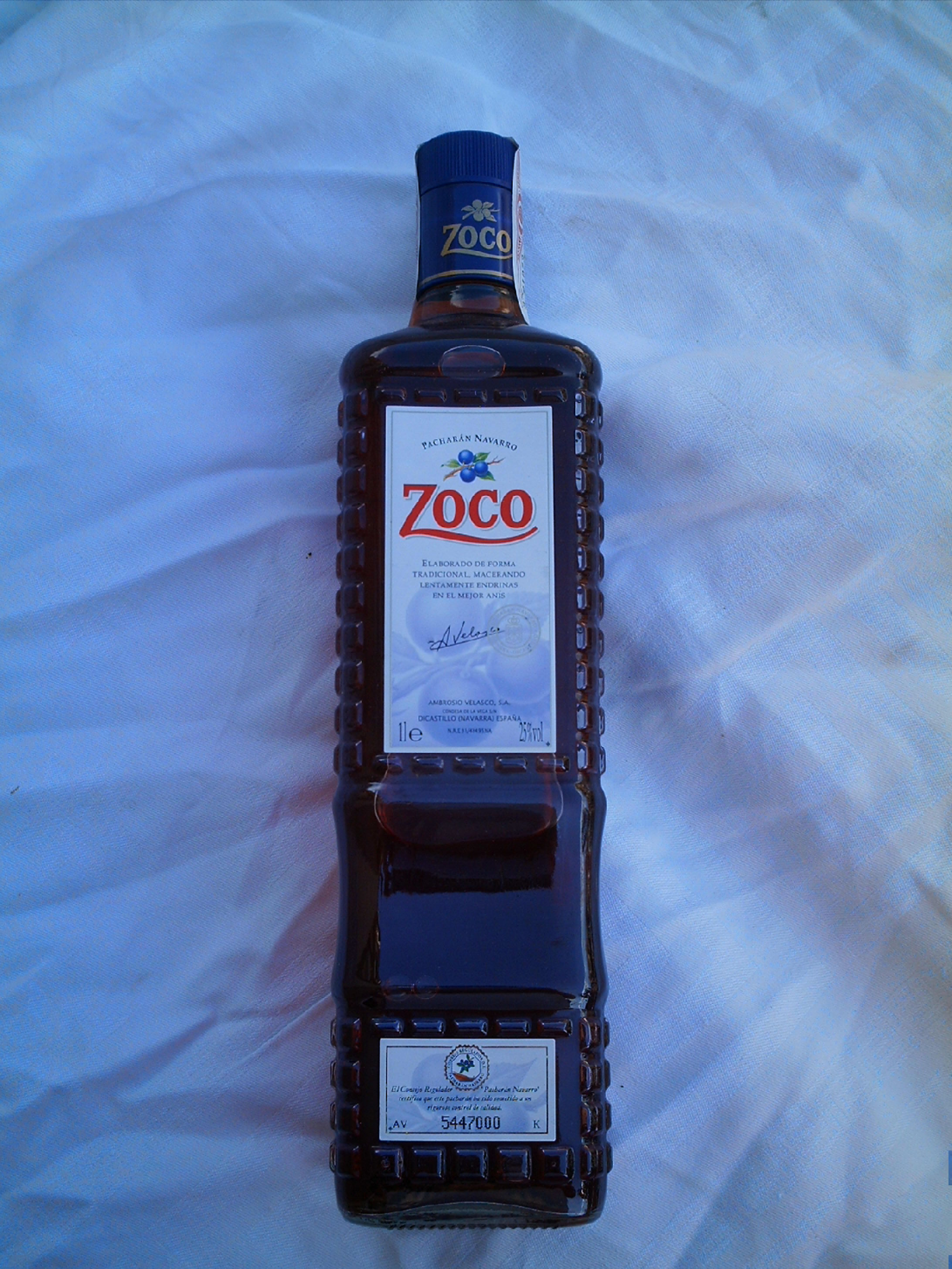 Spanienshop.es - Likör Pacharan &amp;quot;Zoco&amp;quot; (Schlehenlikör), 1 l