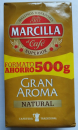 Coffee natural Marcilla ground 500gr. 8 Pack.