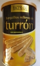 Gebäcksticks gefüllt mit Turron(Schokolade) 200gr.