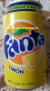 Fanta, org. with lemon  0,33l tin