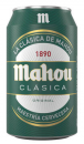 24 x 0,33 l Mahou Clasica, Dose