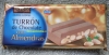 Hacendado Turrón Chocolate with almonds, 250 gr - MD