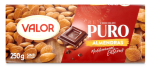 Valor dark chocolate with whole almonds, 250g - MD
